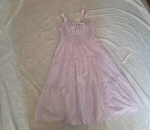 Sunday Best Lavender Tiered Sundress